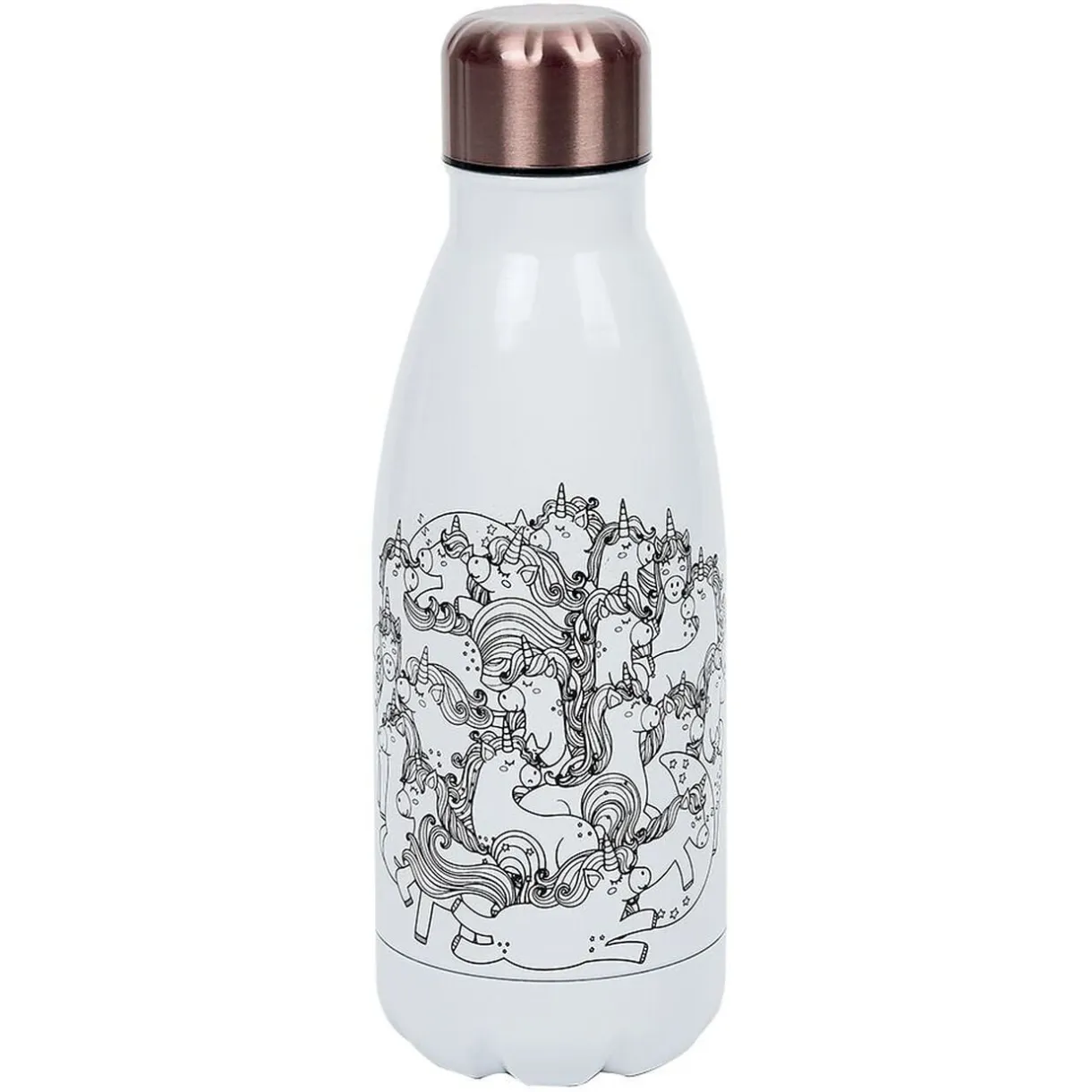 Kit gourde isotherme 350mL à colorier avec 6 marqueurs < Gifi Outlet