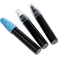 Kit maquillage Halloween crayon noir blanc et bleu néon