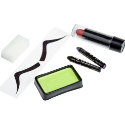 Kit maquillage Halloween diablesse verte