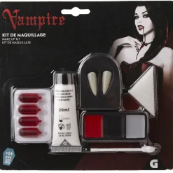Kit maquillage vampire Halloween Deluxe < Gifi Outlet