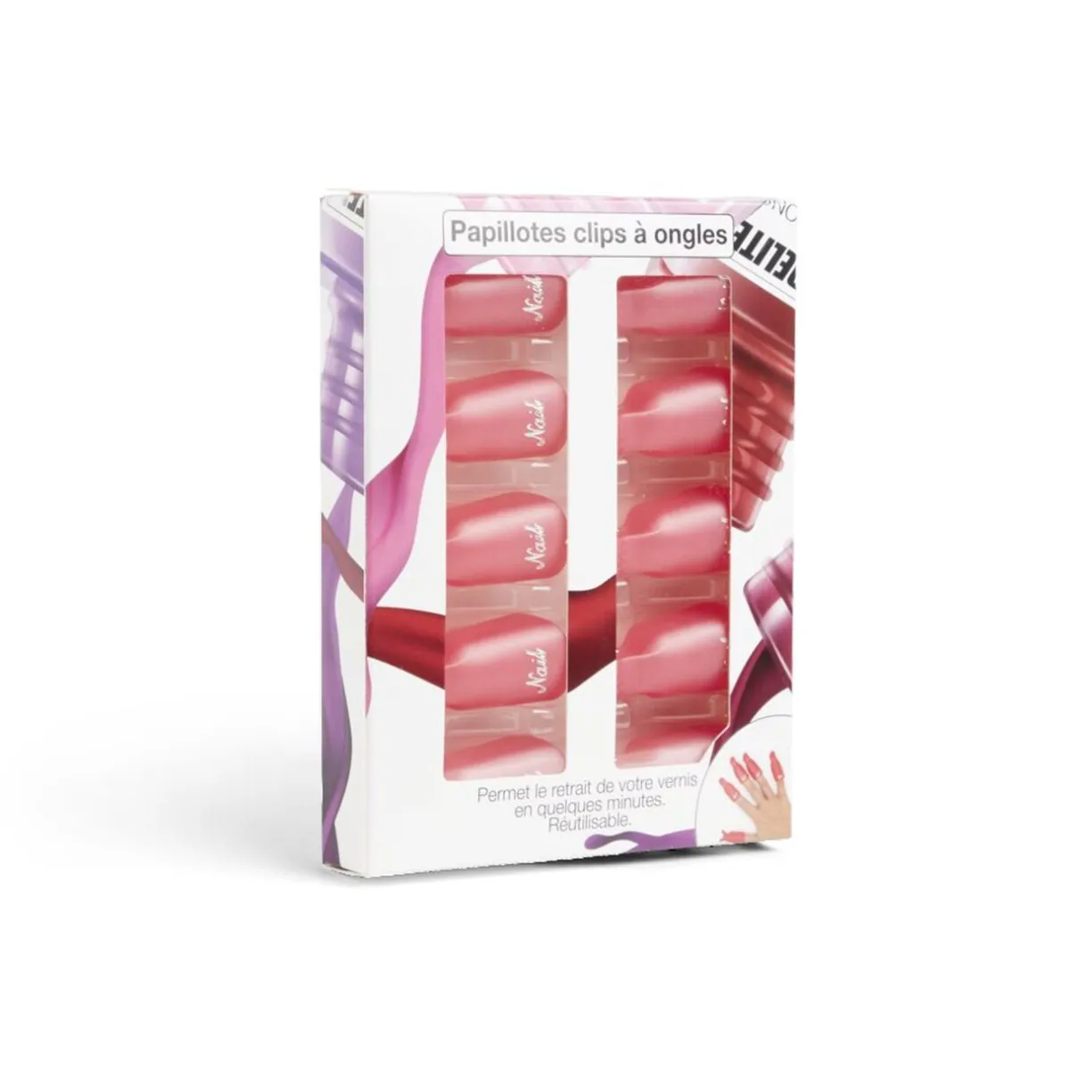 Kit papillotes clips pour ongles < Gifi Discount