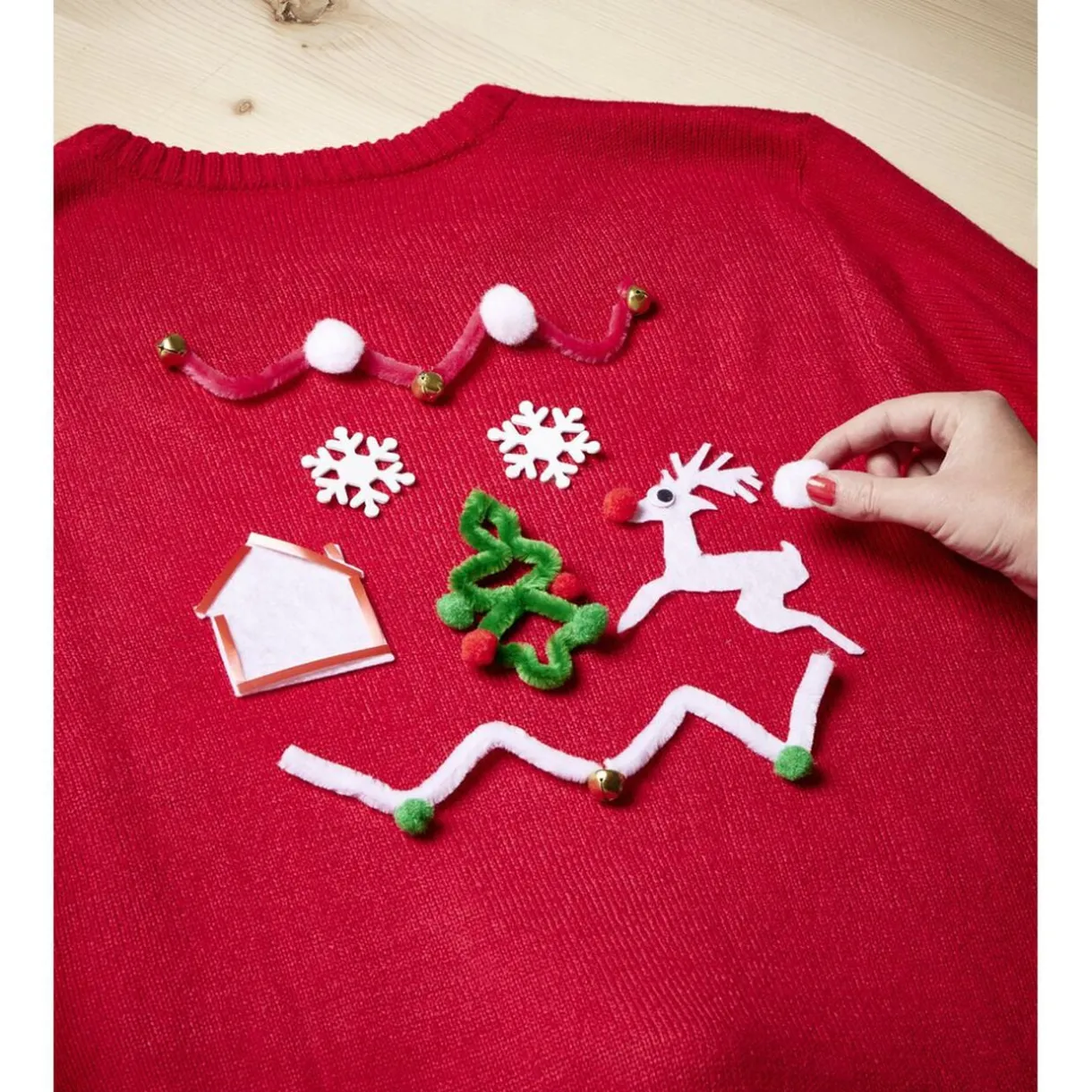 Kit pour personnaliser pull de Noël DIY < Gifi Outlet