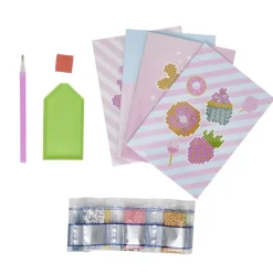 Kit toile à peindre diamant blanc 21,5x13cm < Gifi Hot