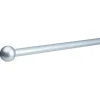 Kit tringle gris métal embout rond < Gifi New