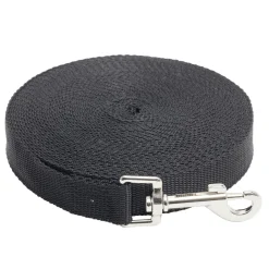 Laisse pour chien 9m longe noire