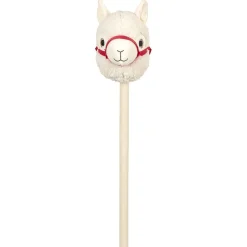Lama à chevaucher Choux Bidou beige lanière rouge < Gifi Discount