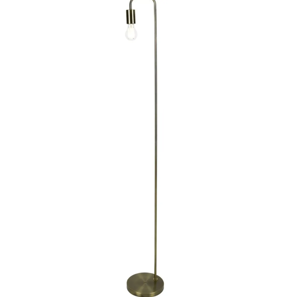 Lampadaire filaire doré Ø20xH150cm < Gifi Online