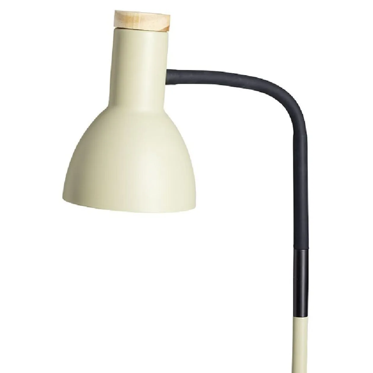 Lampadaire noir et vert sauge H150cm