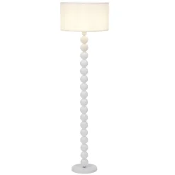 Lampadaire pied bubble en résine blanc Ø45xH158cm < Gifi Hot