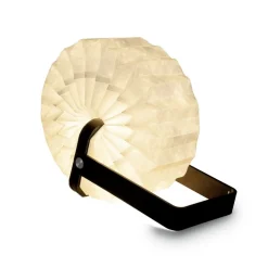 Lampe accordéon papier et bambou 11,5x10,3xH17,5cm < Gifi Online