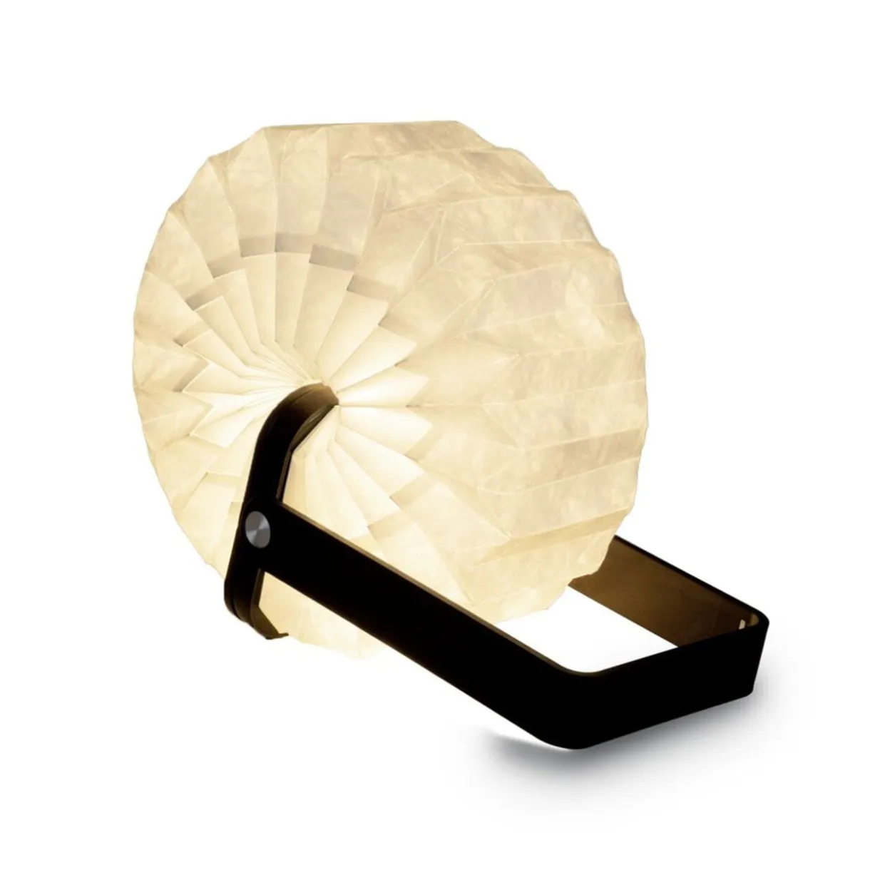Lampe accordéon papier et bambou 11,5x10,3xH17,5cm < Gifi Online