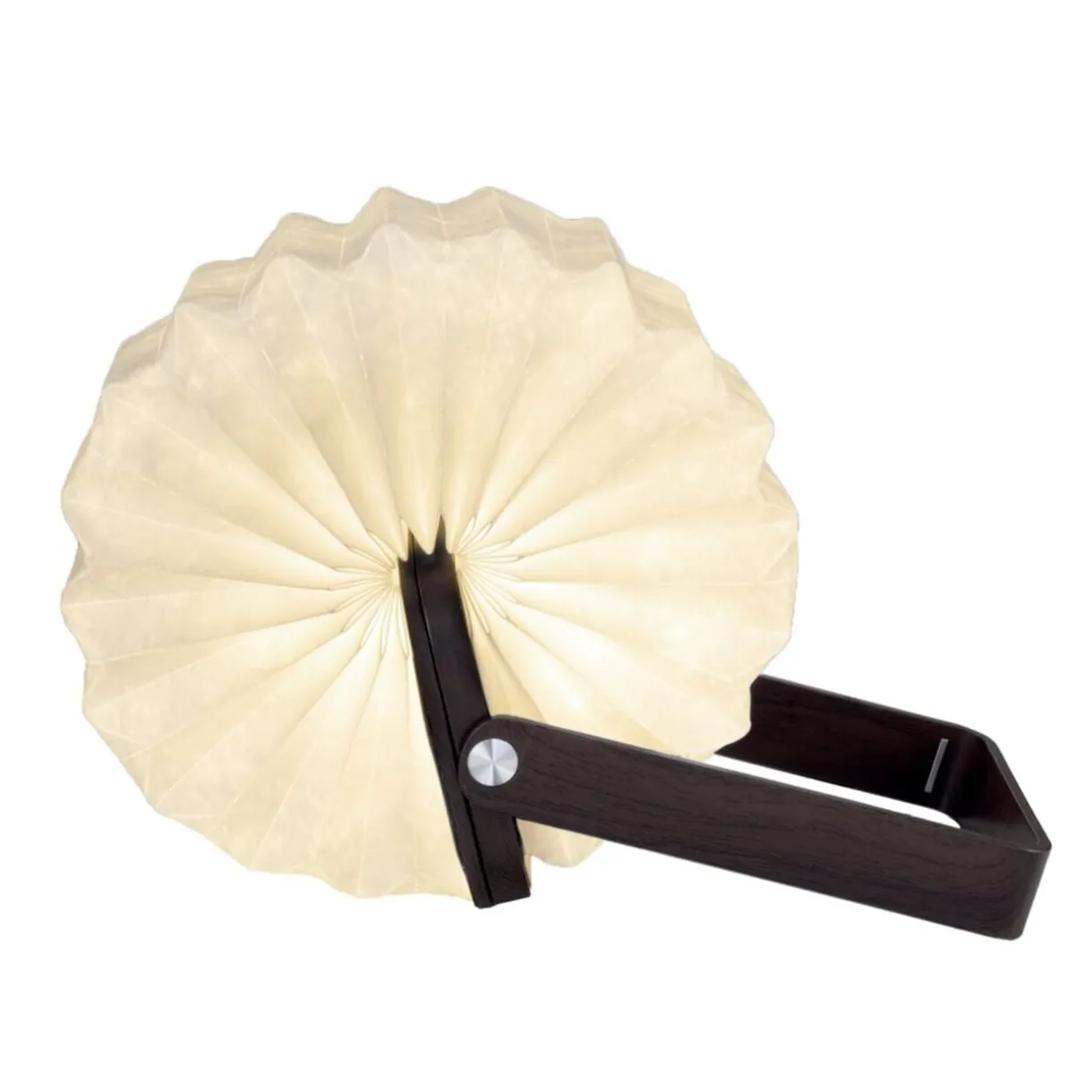Lampe accordéon papier et bambou 11,5x10,3xH17,5cm < Gifi Online