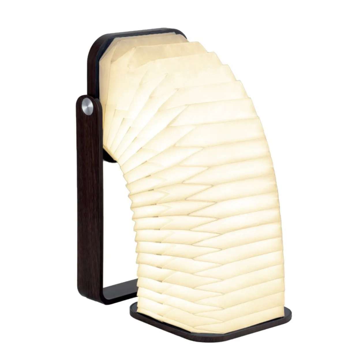Lampe accordéon papier et bambou 11,5x10,3xH17,5cm < Gifi Online