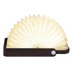 Lampe accordéon papier et bambou 11,5x10,3xH17,5cm < Gifi Online