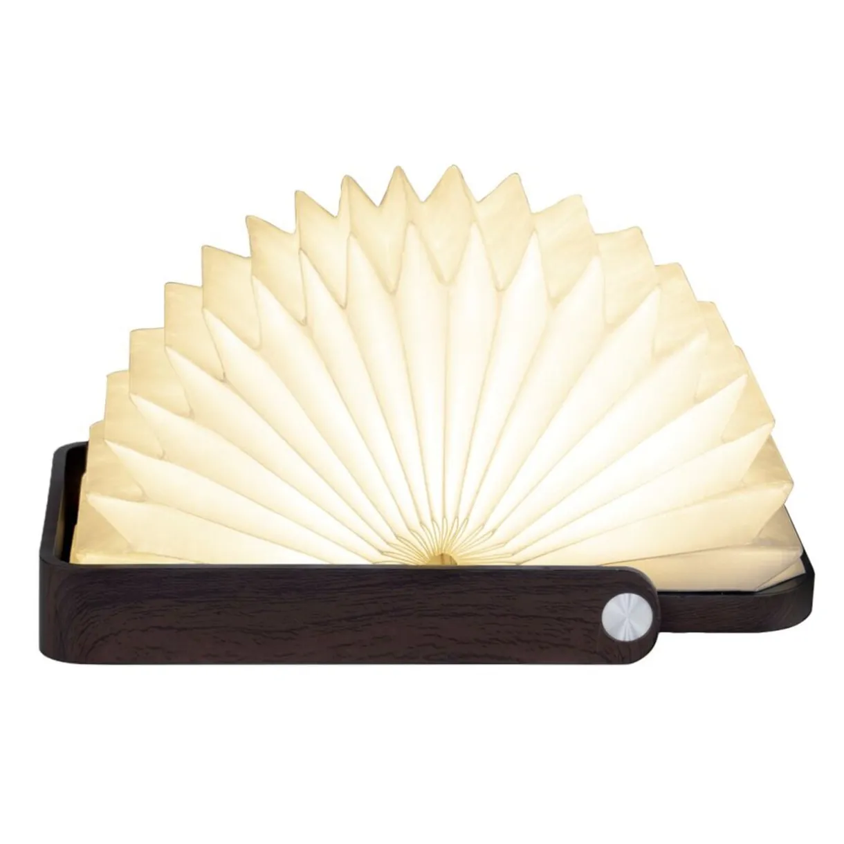Lampe accordéon papier et bambou 11,5x10,3xH17,5cm < Gifi Online