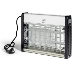 Lampe anti-nuisibles volants plastique gris sur secteur < Gifi