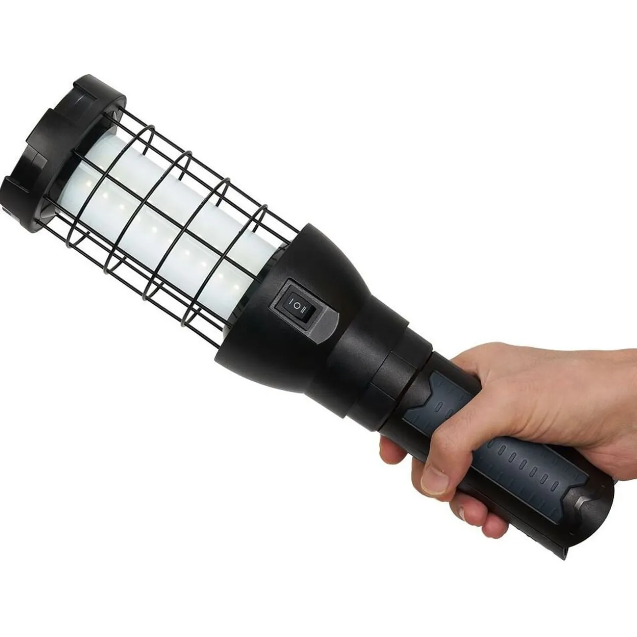 Lampe baladeuse rechargeable manche trépied et crochet