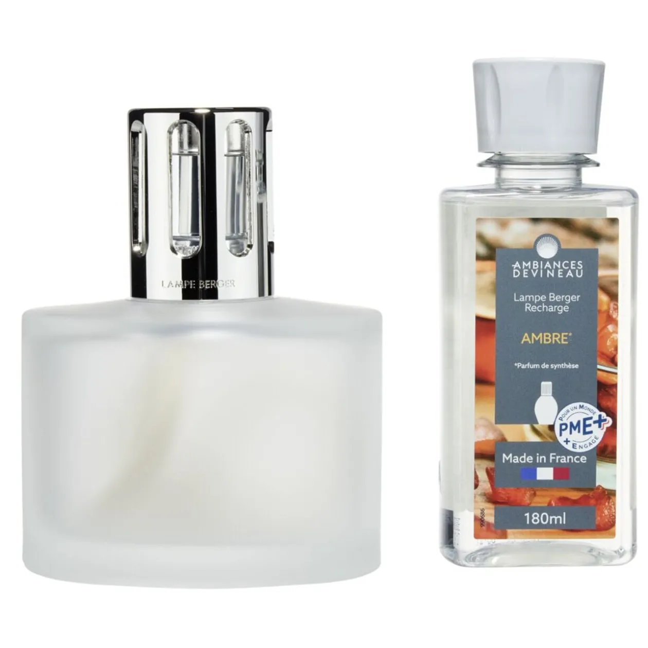 Lampe berger Devineau avec recharge senteur ambre d'Orient 180ml