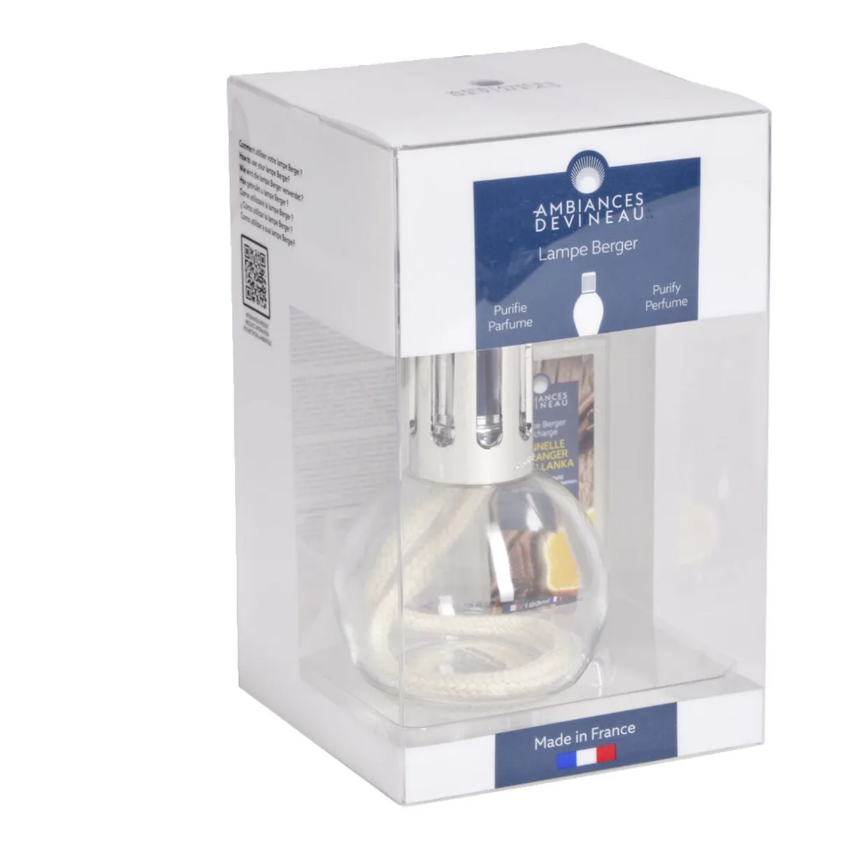 Lampe berger Devineau avec recharge senteur cannelle d'oranger du Sri Lanka 180ml < Gifi New