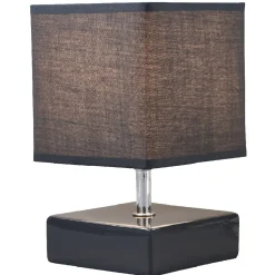 Lampe carrée grise < Gifi