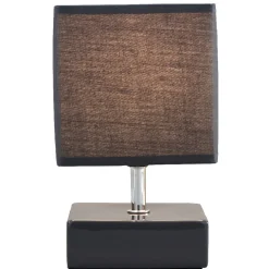Lampe carrée grise < Gifi