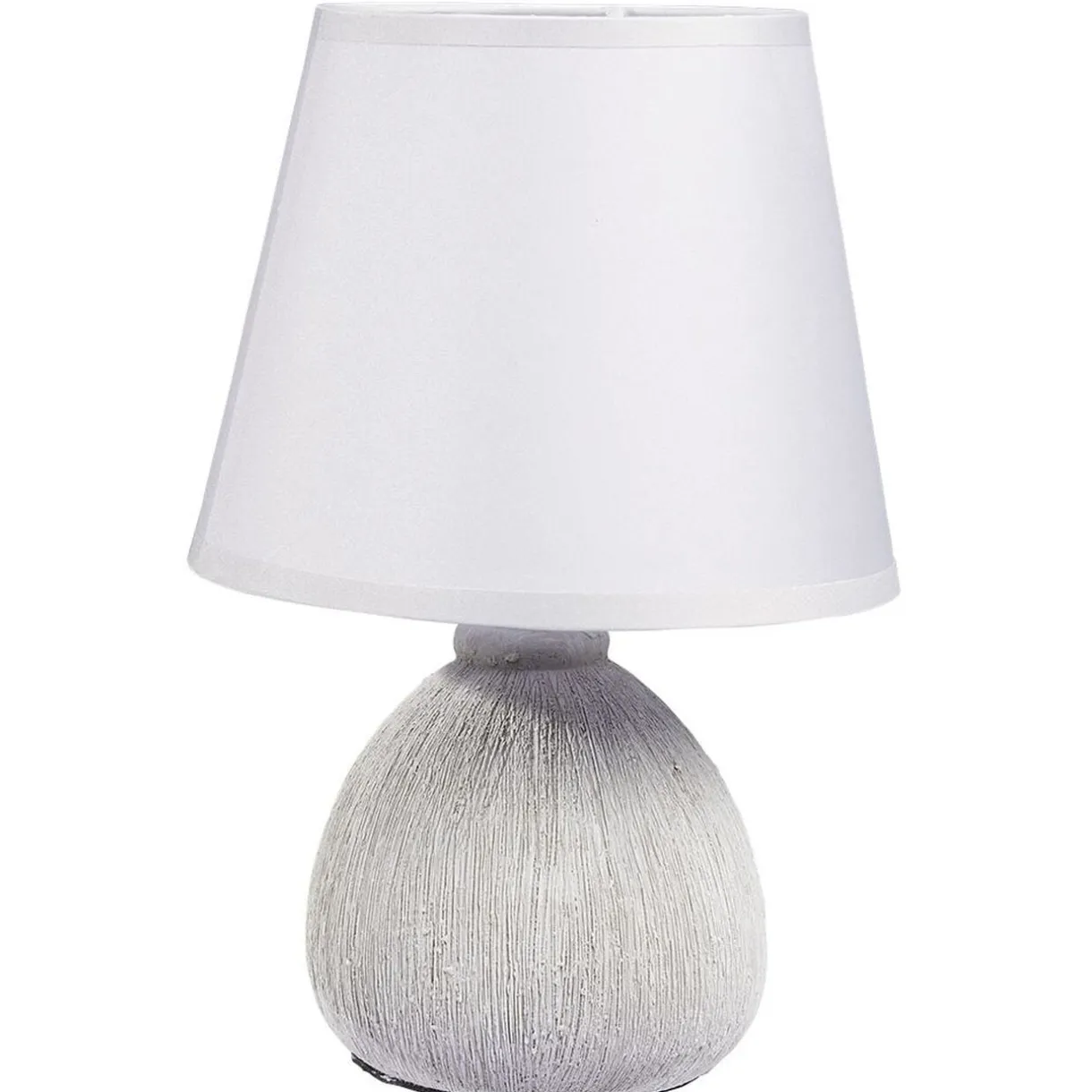 Lampe céramique effet bois naturel 17x17xH26,5cm < Gifi Hot