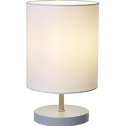 Lampe de chevet métal gris