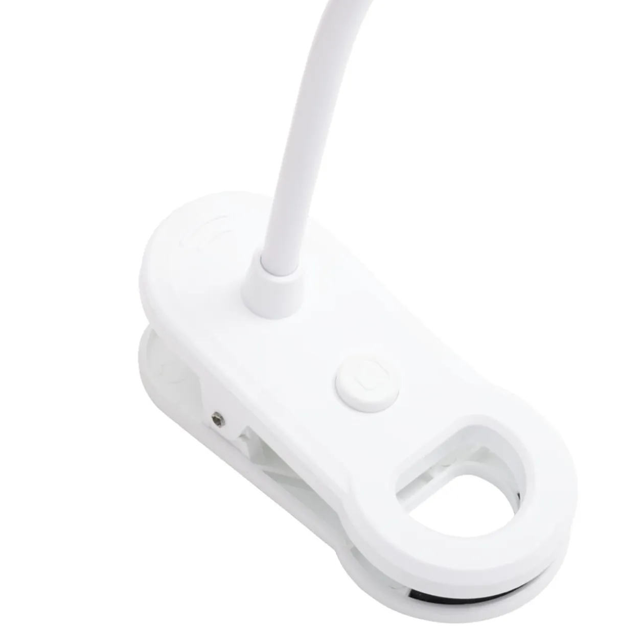 Lampe de lecture flexible à clip en métal LED USB 10x8xH31,5cm (4 modèles)