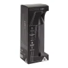 Lampe de table Conni USB tactile noire Ø9,5xH22,5cm