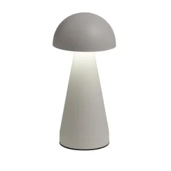 Lampe de table Roundi USB tactile blanche Ø9,5xH22,5cm