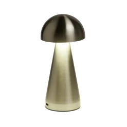 Lampe de table Roundi USB tactile grise Ø9,5xH22,5cm < Gifi Clearance