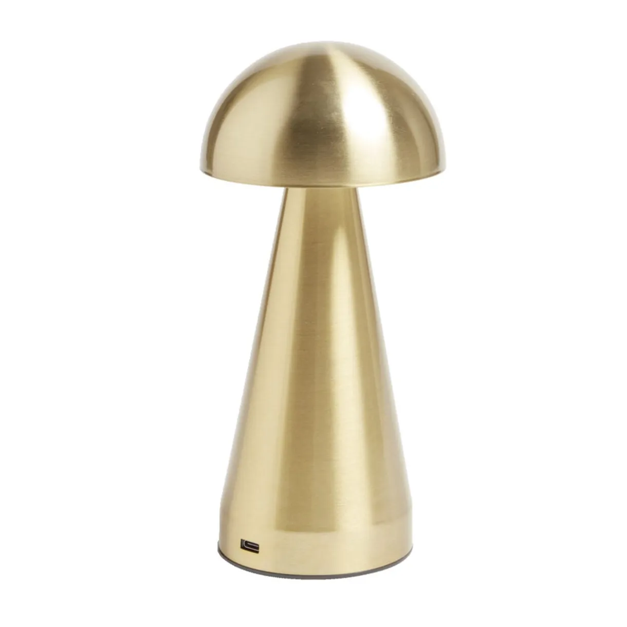 Lampe de table Roundi USB tactile jaune Ø9,5xH22,5cm < Gifi Sale