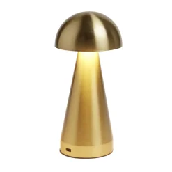 Lampe de table Roundi USB tactile jaune Ø9,5xH22,5cm < Gifi Sale