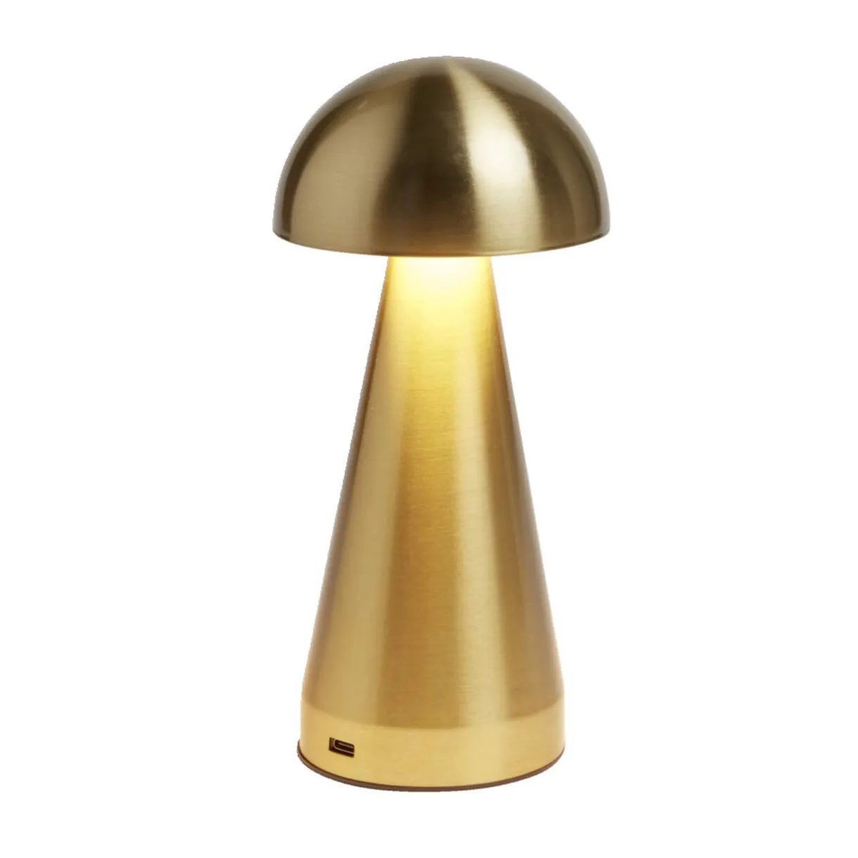 Lampe de table Roundi USB tactile jaune Ø9,5xH22,5cm < Gifi Sale
