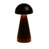 Lampe de table Roundi USB tactile noire Ø9,5xH22,5cm < Gifi Clearance