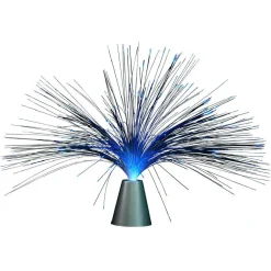 Lampe fibre optique changement de couleur Ø7,7xH34cm
