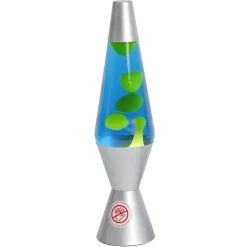 Lampe lave multicolore verre et métal Ø10xH36,5cm (2 modèles) < Gifi Hot