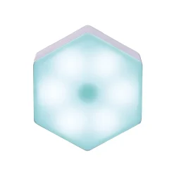 Lampe LED adhésive forme hexagone x3