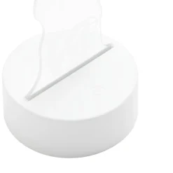 Lampe LED 3D filigrane ballons coeurs LOVE 12,5x9,8xH18,5cm