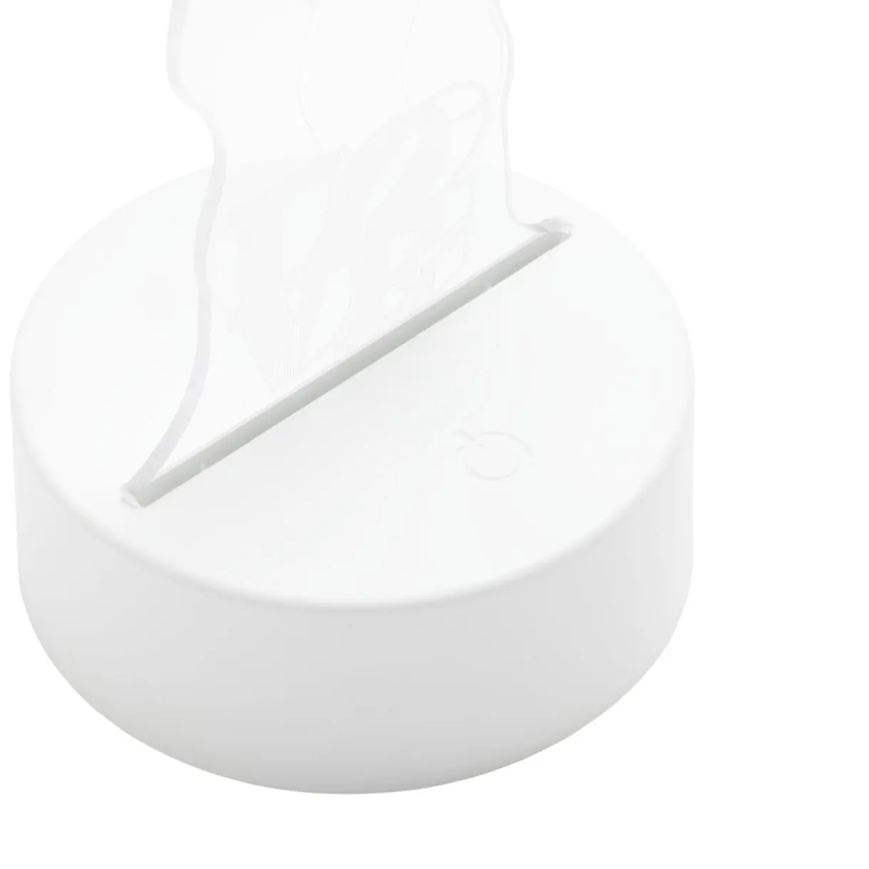 Lampe LED 3D filigrane ourson coeur 12x9,8xH21cm < Gifi Online