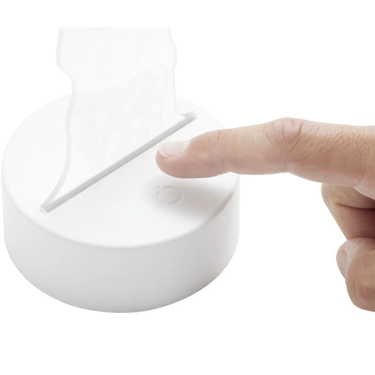 Lampe LED 3D filigrane ourson coeur 12x9,8xH21cm < Gifi Online