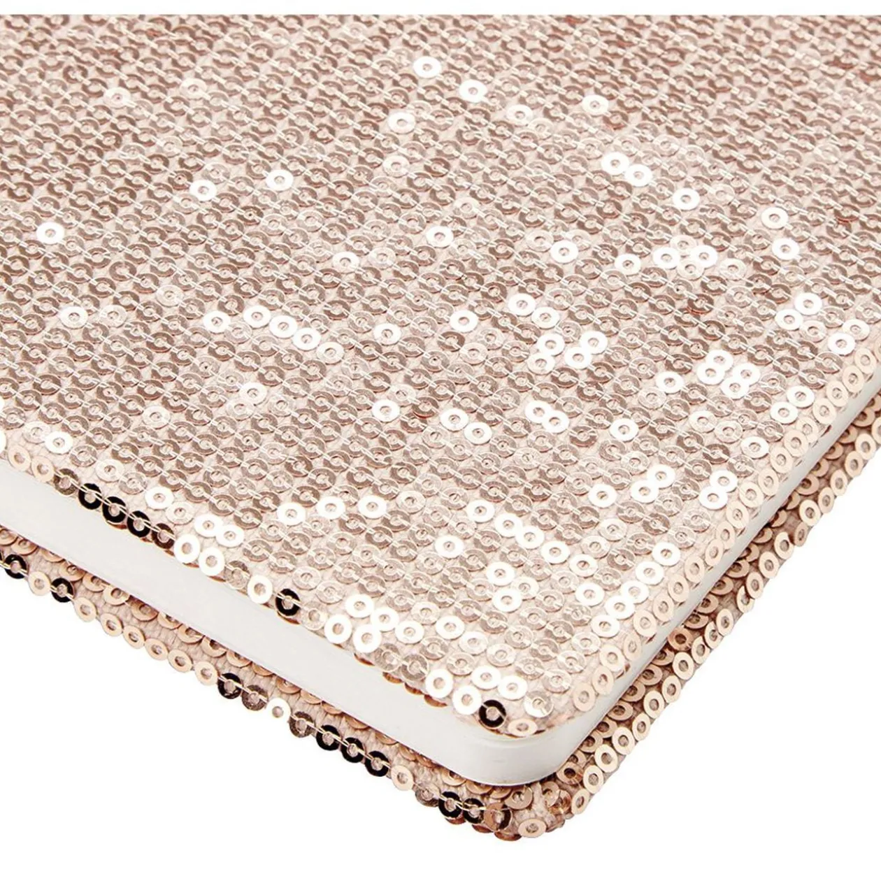 Lampe livre effet sequin rose