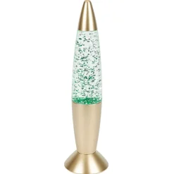 Lampe à paillettes changement de couleur Ø9xH35cm argenté < Gifi Sale
