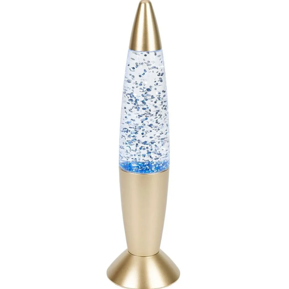 Lampe à paillettes changement de couleur Ø9xH35cm argenté < Gifi Sale