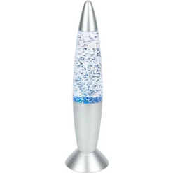 Lampe à paillettes changement de couleur Ø9xH35cm doré < Gifi Best