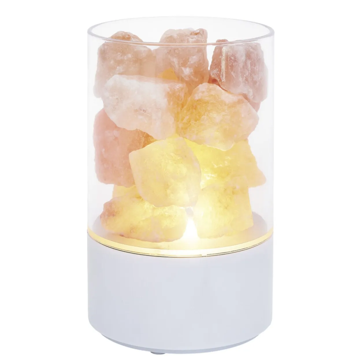 Lampe pierre de sel H15 cm