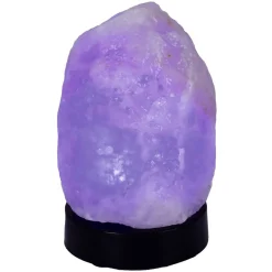 Lampe pierre de sel Himalaya lumineuse Ø7xH10cm < Gifi Discount