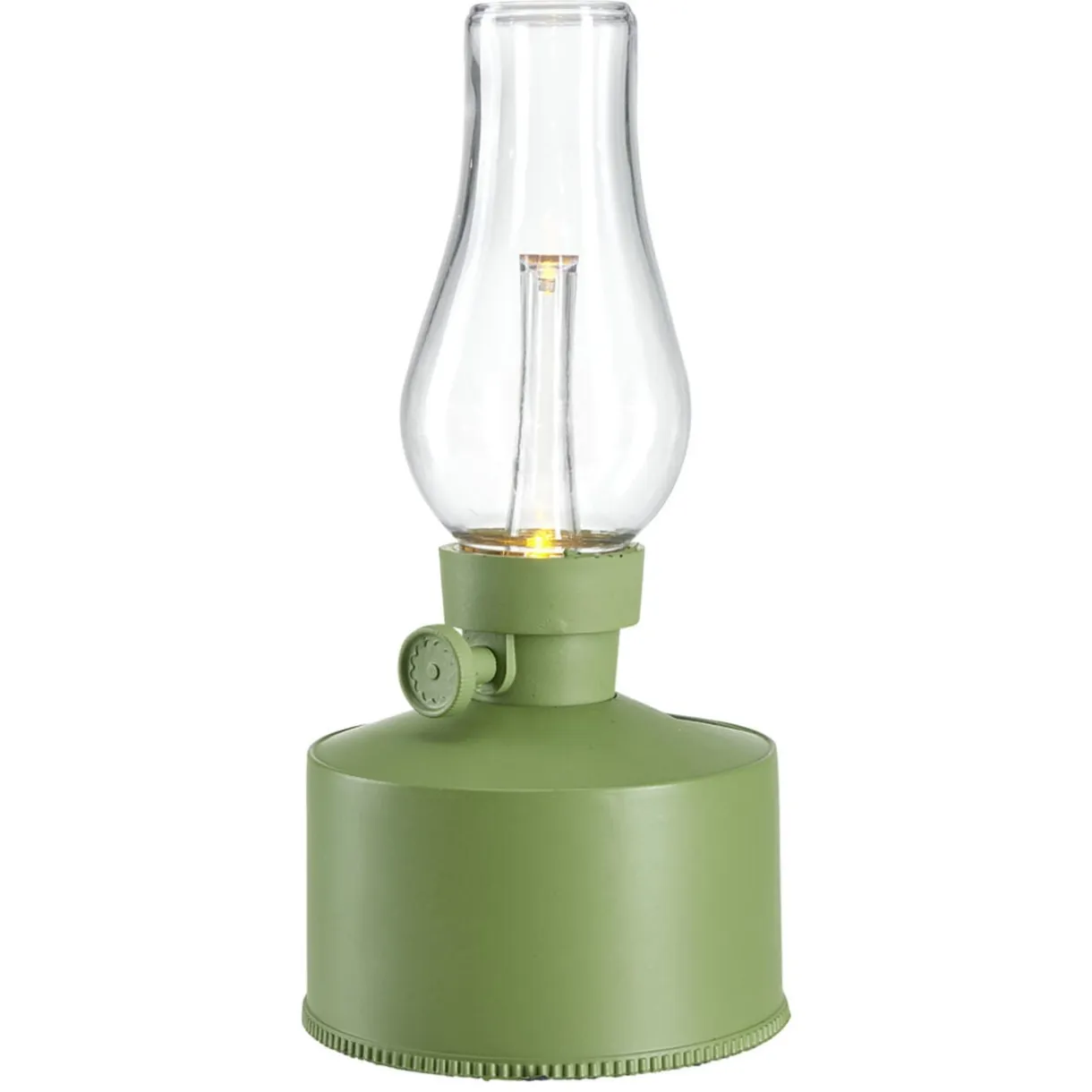 Lampe à pétrole solaire à LED blanc chaud 10x10xH21cm < Gifi Hot