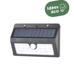 Lampe solaire extérieur 20 LED à détecteur de mouvement < Gifi New