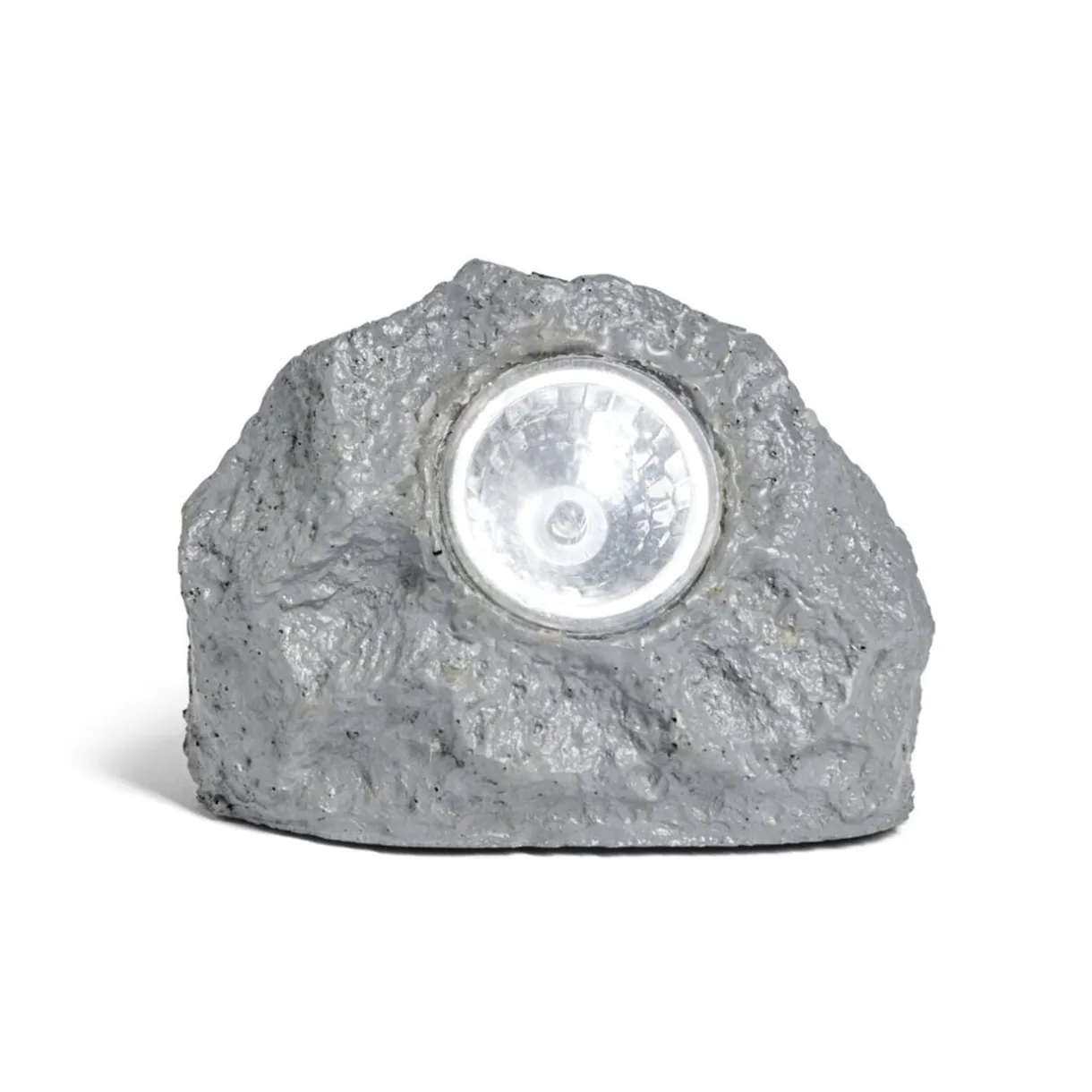 Lampe solaire imitation pierre Ø7xH10cm < Gifi New